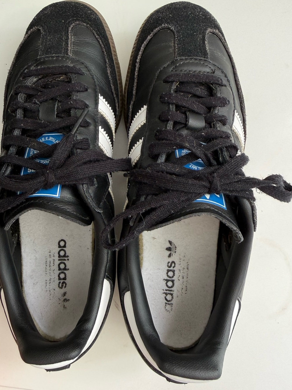 adidas Samba OG women size 5 Black White Gum Women's Sneakers - Picture 6 of 8